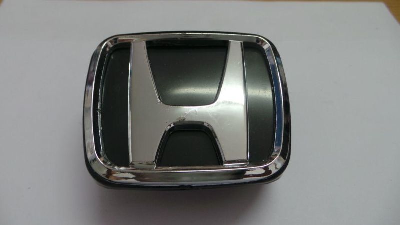 Cheap Wholesale Custom ABS Car badges and Black Auto Car Emblems with Pedestal