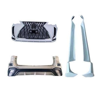 Factory Supply Professional Pickup Truck 4X4 Car Accessories Body Kit Auto Front Bumper for Fortuner 2016-2019 Change Lexus