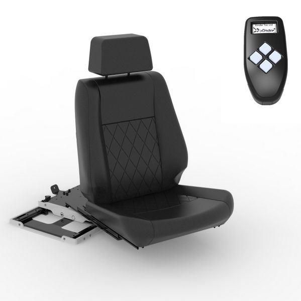 Programmable Turning Car Seat for Disabled Passenger
