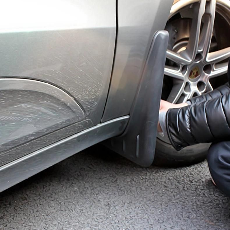 2020 Car Mud Flaps Splash Guard Fender Mudguard for Porsche Cayenne + Fixing Screw