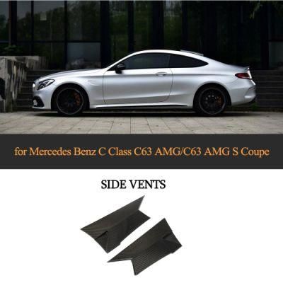 Carbon Fiber Side Vents for Mercedes Benz C Class C63 Amg/C63 Amg S Coupe 15-18