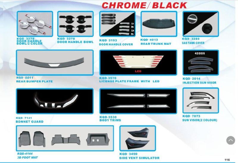 Chrome Door Handle Bowl for Isszu Mu-X 2013-on