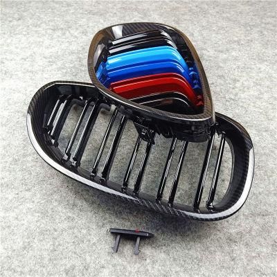 2004-2009 BMW 5 Series E60 E61 Gloss Black/ M Color Front Hood Grille