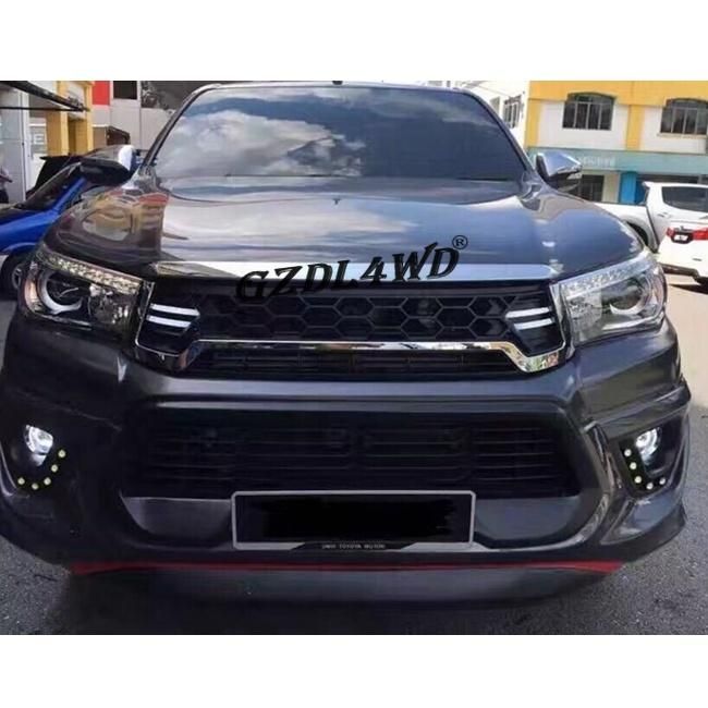 2015-2017 Toyota Hilux Revo Front ABS Grill with LED Light