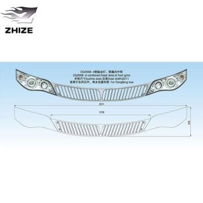 Car Lamp Lights Dg2008-2 Combined Front Grille &amp; Head Lamp for Dongfeng Bus