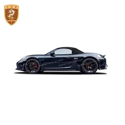 Car Accessories Suppliers Carbon Fiber Side Skirt for Porsche 718 Css Style