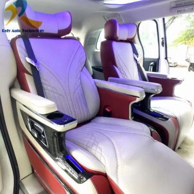 China Factory Luxury Car Auto Seat Van VIP Captain Seat with Electric Recliner Backrest
