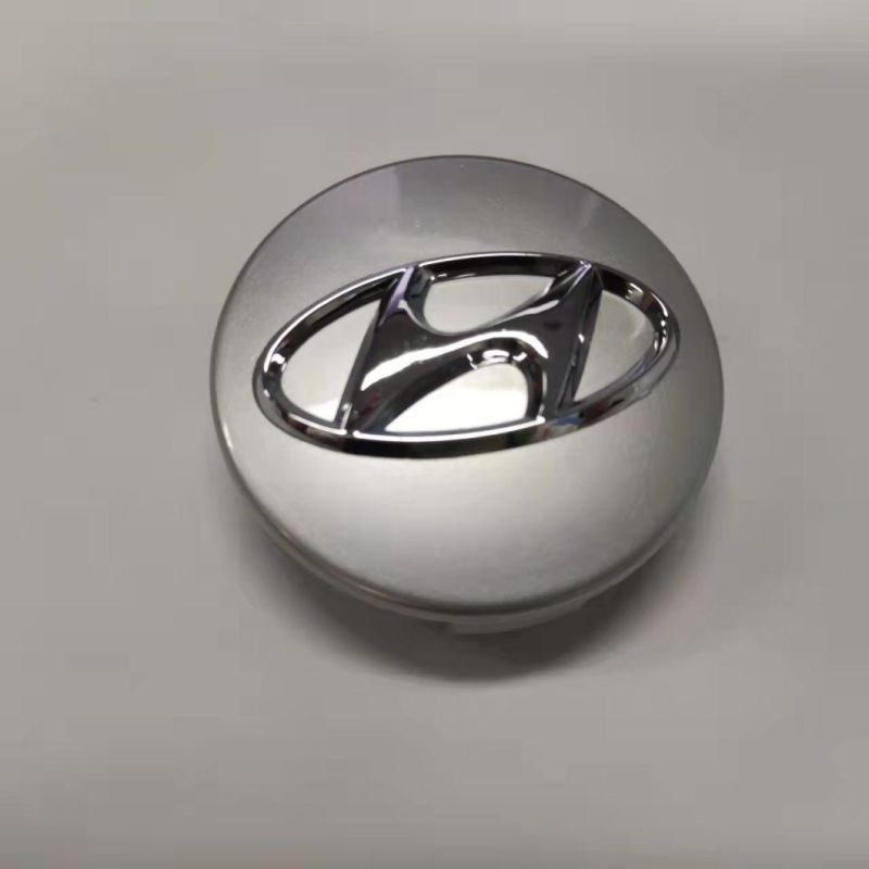 Chrome Custom Car Wheel Hub Center Cap 60 mm Wheel Center Cap