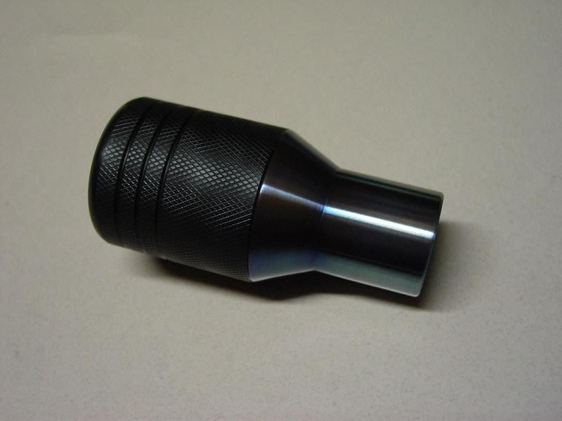 Custom Made Stainless Steel Knurled Car Gear Shift Lever Knob