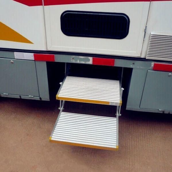 Manual Folding Step with 2 Steps Manual Foot Step for Motorhome (ES-F-D-600-M)