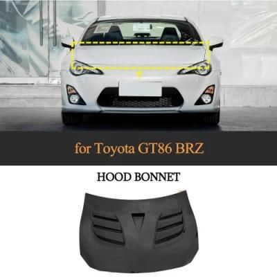 Carbon Fiber Hood for Toyota Gt86 2017-2020 Subaru Brz Coupe 2-Door 2013-2020