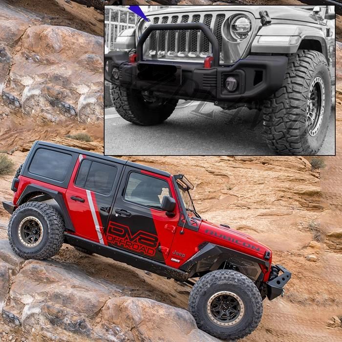 for Jeep Wrangler Jl 2018+ Jeep Wrangler Jk Front Bumper Kit