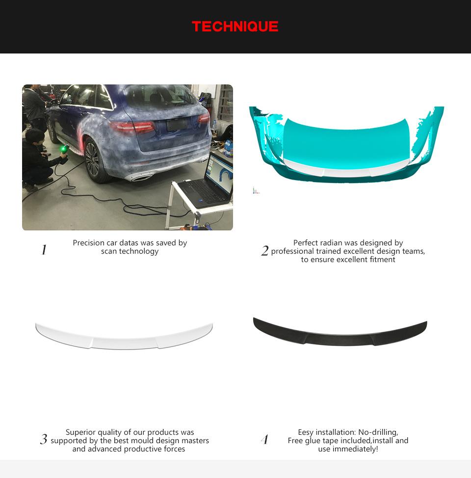 Dry Carbon Fiber G22 Car Ducktail Spoiler for BMW G82 M4 Competition Coupe 2021 2022