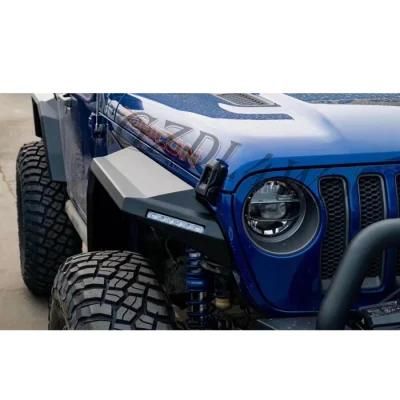 Fender Flare Steel Aluminum Alloy for Jeep Wrangler Jl 2018+