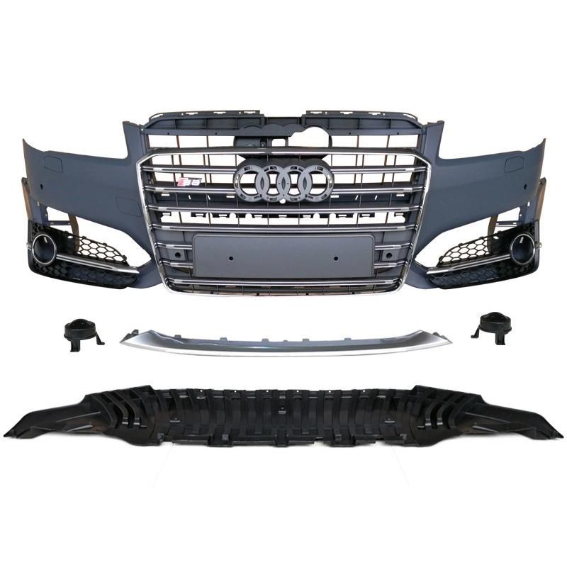 Audi A8 Body Kit Modification / Upgrade RS8 Front / Rear Bumpers