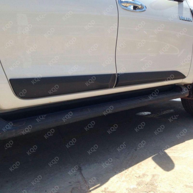 ABS Black Car Side Body Trims for Toyota 2015 Hilux Revo