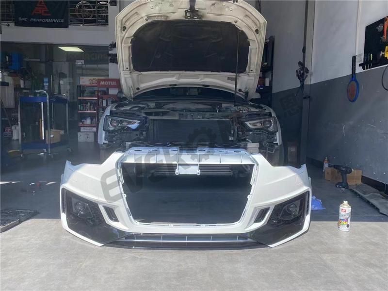 Auto Body Kit 12-16 Audi A5 Upgrade 2019 RS5 Style Front Bumper with Grill