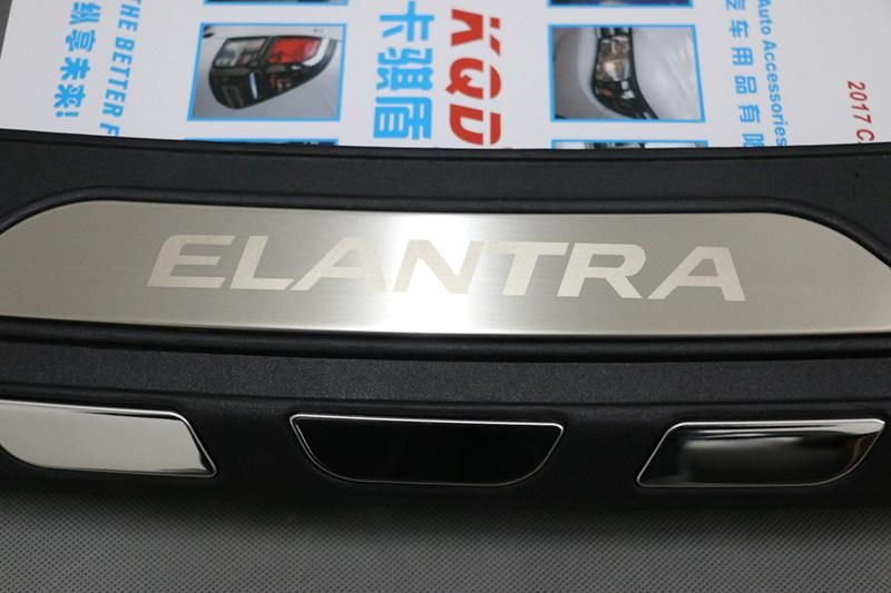 High Quality ABS Plastic Rear Bumper Plate for Hyundai Elentra