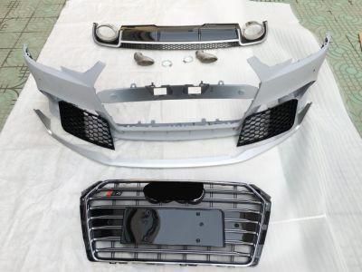 Auto Parts Car Accessories Front/Rear Bumper Headlamp Rear Light Body Kit with Grille for Audi A4 RS4 2016-2019