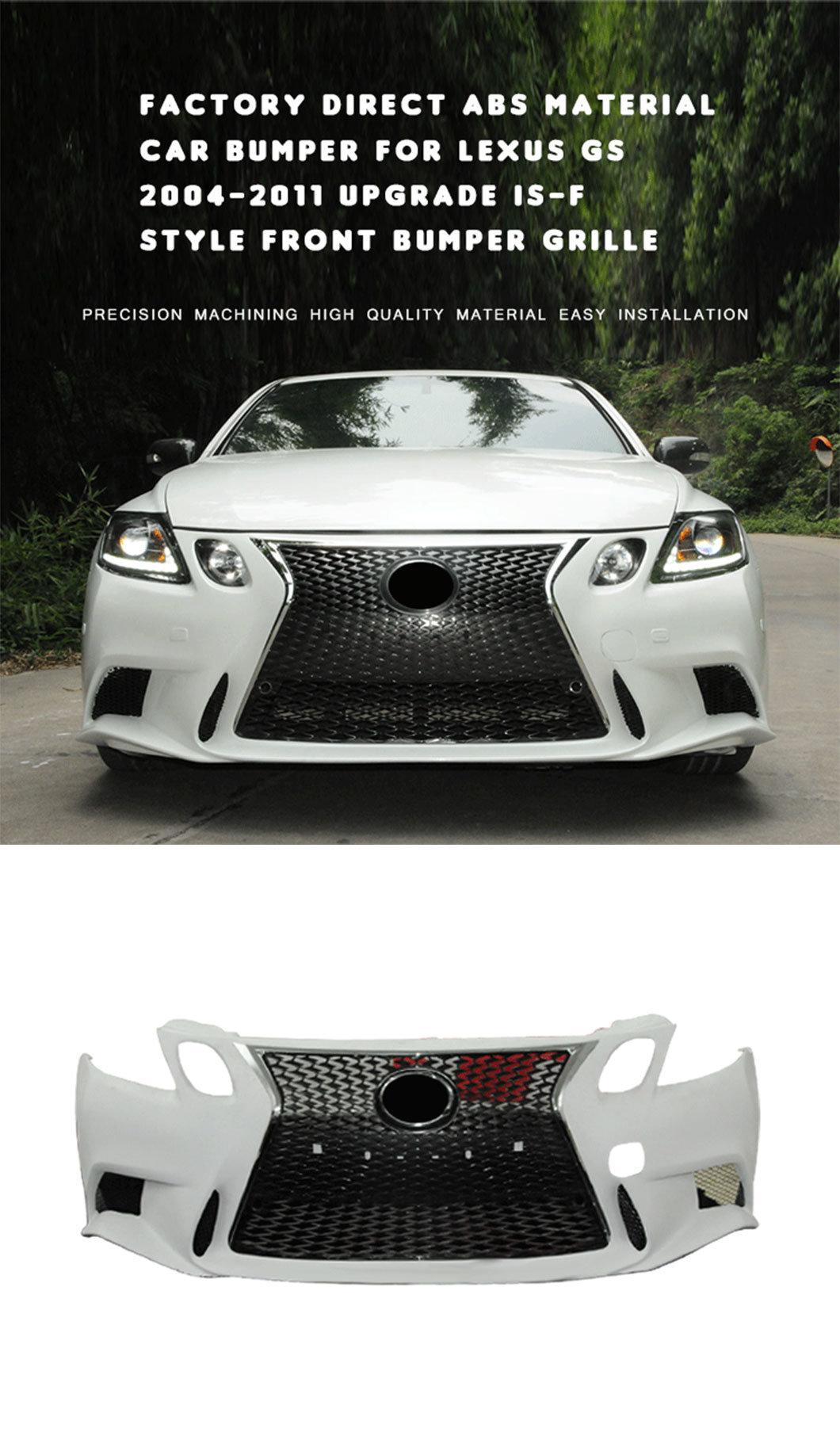 Front Bumper for Lexus GS 2004-2011 Car Replacement Exterior Parts