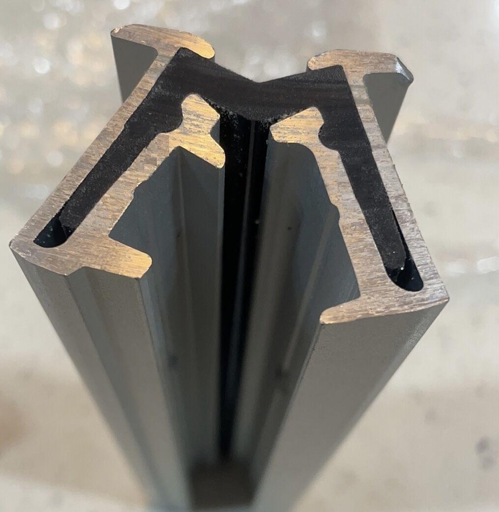 Truck Door Long M Hinge Aluminum Combine TPU Rubber