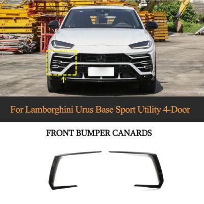 Carbon Fiber Front Bumper Vent Trims for Lamborghini Urus Sport Utility 4-Door 2018-2021