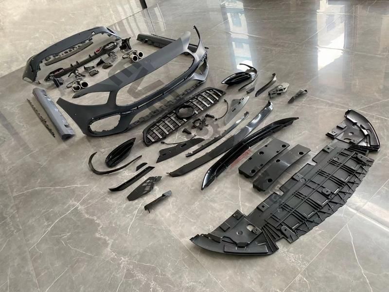 Full Body Kit for Mercedes Benz a Class W177 A180 A200 Change to A45s Amg 2018-2022