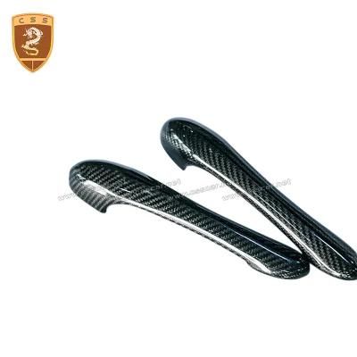 Latest New Design CF Material Exterior Auto Car Door Handles Cover for Maserati Gt Gts Gc