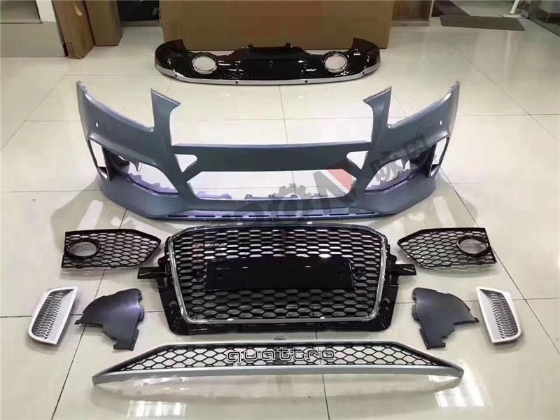 PP Material Auto Body Parts for Audi Q5 Upgrade to Rsq5 Body Kit 13-17