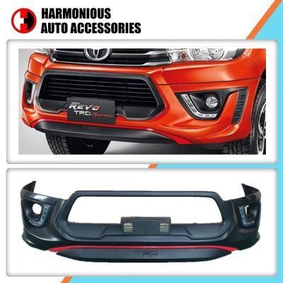 Auto Accessory Facelift Adding Body Kits for Toyota Hilux Revo 2016 Pick up Truck Bumper Covers