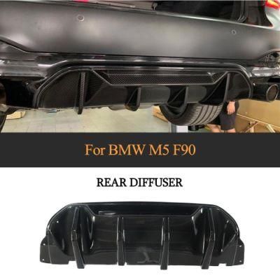 Carbon Fiber Rear Bumper Diffuser for BMW M5 F90 2018-2019