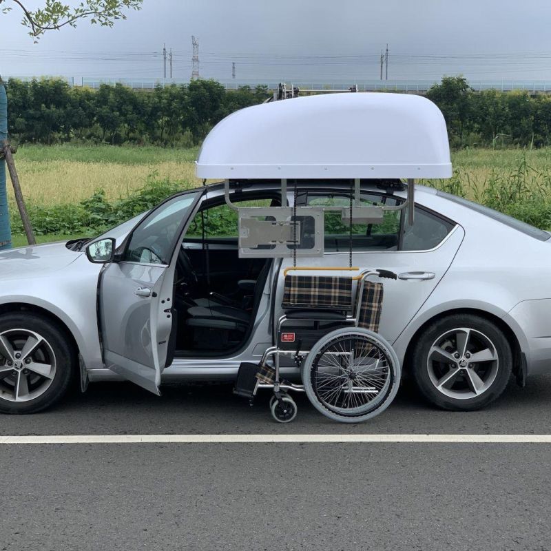 Easy-Operated Wheelchair Roof Topper for Car