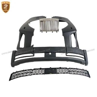 Old to New Style Fiberglass Car Front Bumper Engine Hood Body Kit for Rolls Royce Phantom 8th Generation