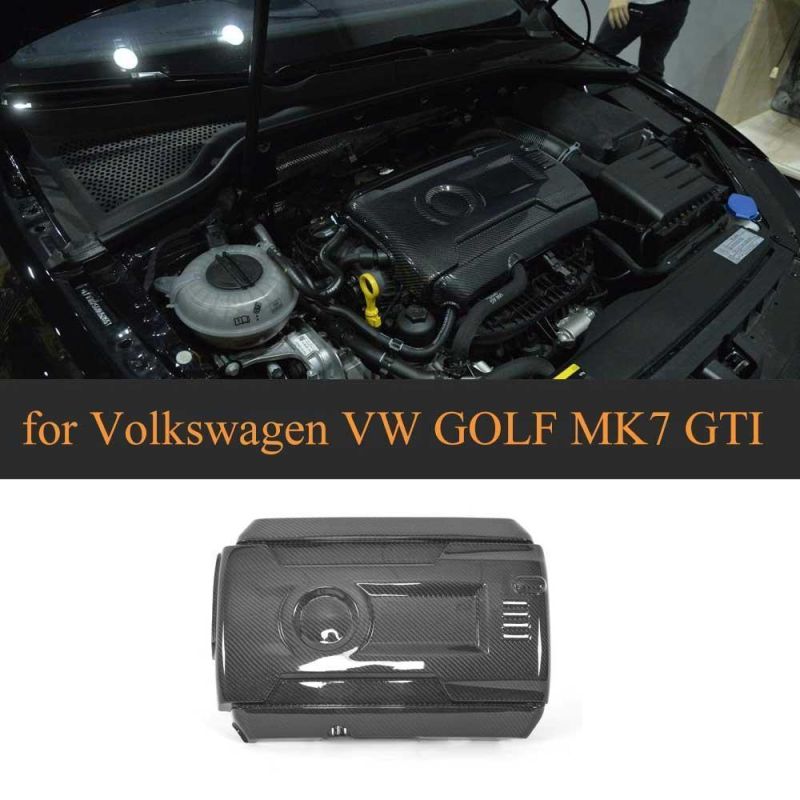 Carbon Fiber Engine Cover Replacement for VW Golf Mk7 Gti 2014-2017
