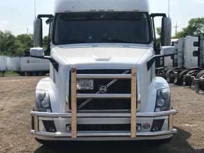 Heavy Duty Stainless Steel Bumper Deer Guard for Semi Truck Freightliner