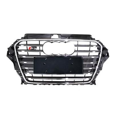 S3 8V Grill 2013 2014 2015 2016 Car Grille Accessories Bumper Grille for Audi