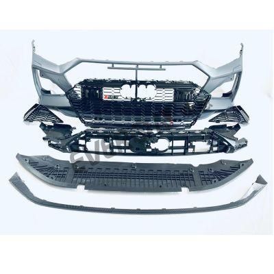 Carbon Fiber RS7 Style Front Bumper Assy Body Kit for Audi A7 2019-2021