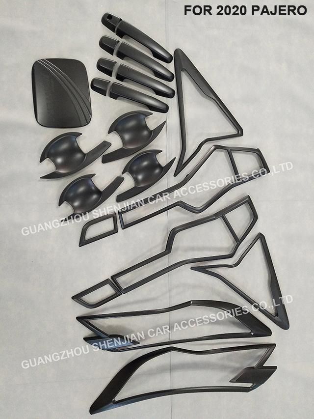 ABS Accessories Chrome/ Black Combo Full Kit for 2011-2021 Pajero/Montero SUV