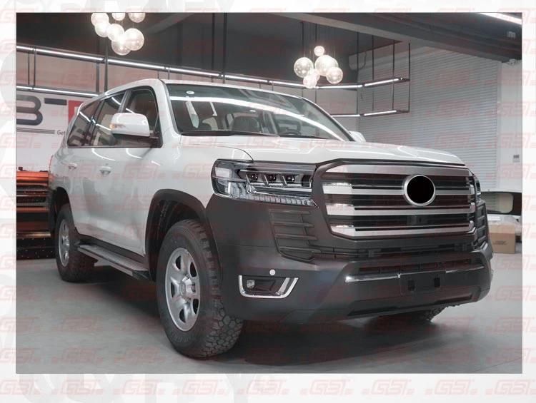 Gbt Factory in Stock Fast Shipping Upgrade Body Kit Facelift for Toyota Land Cruiser Accessories LC200 to LC300 Bumper Headlight