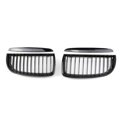 BMW ABS 3 Series Horizontal Bar Piano Black Matte Black Grille