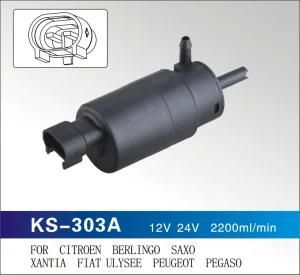 Windshield Washer Motor Pump for Citroen, Berlingo Saxo, FIAT Ulysee, Peugeot, Pegaso and More Cars