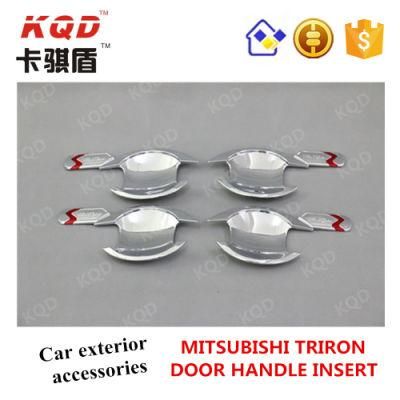ABS 3D Door Handle Bowl Car Accessories for Mitsubishi L200