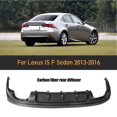 Carbon Fiber Rear Bumper Diffuser for 2013up Lexus Is-F F Sport Bumper Only