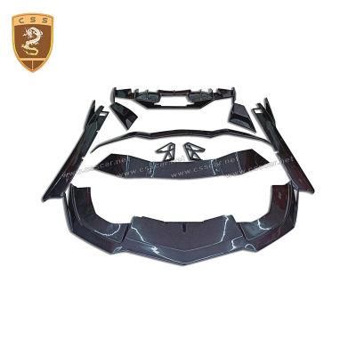Auto Parts CF Front Lip Rear Diffuser Spoilers Body Kit for Lamborghini Aventador Lp700 Upgrade to Rz Style