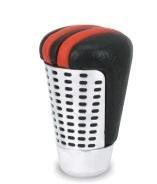 Euro Design Aluminum+Leather Car Shift Knob