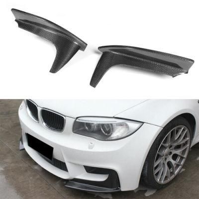for BMW E82 1 Series M Base Coupe 2-D 2011 Carbon Fiber Front Splitter Spoiler