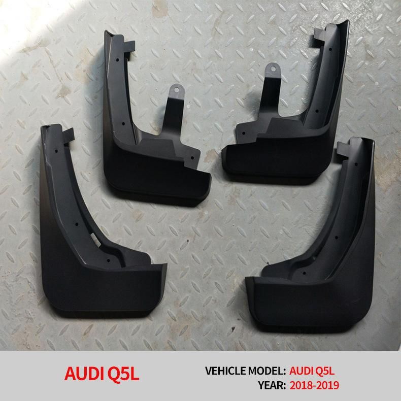 High Quality Fashion Design Splash Guard Mud Flaps Mudguards Car Accessories for Audi Q5 Sport Version with Wheel Lip Flare 2015 2016 2017 2018 Fender