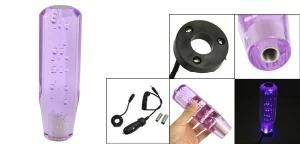 5.9&quot; Angular Gear Shift Knob with Purple LED Bubble