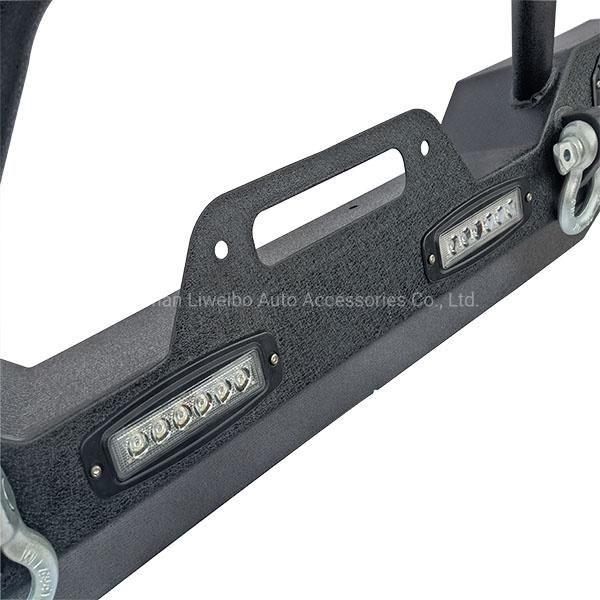Black Steel Bullbar Front Bumper China Supplier Car Parts for Jeep Wrangler Jk