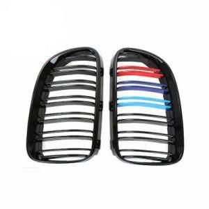 Gloss Black M-Color Front Grilles for 3 Series E92 E93